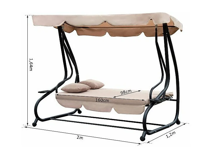 Balancelle Perroquet Beige