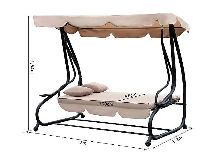 Balancelle Perroquet Beige
