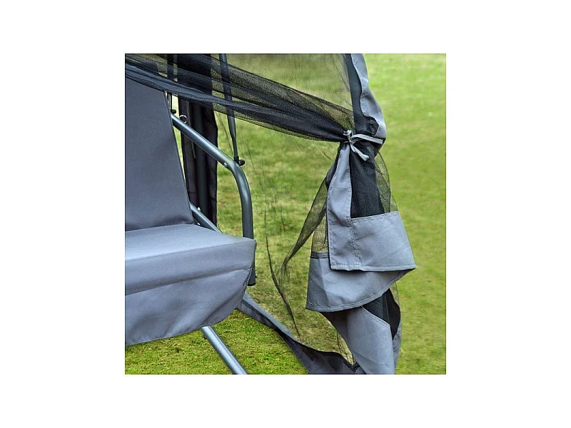 Balancelle de Jardin Elfa Gris