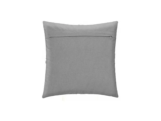 Coussin Déco Tufté "Inca" 40x40cm Gris