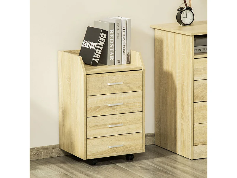 Caisson de bureau NINO chêne clair