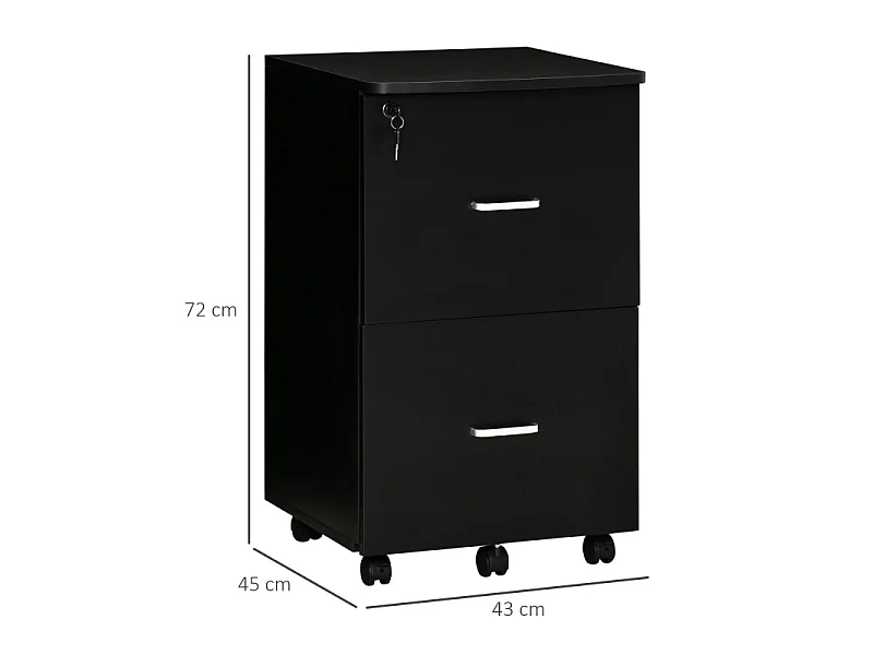 Caisson de bureau JAFAR noir