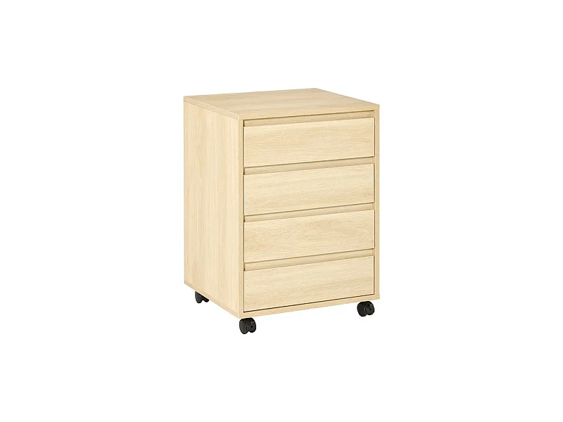 Caisson de bureau LEVALLOIS bois clair