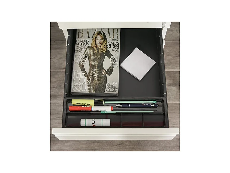 Caisson de bureau JAMIE blanc