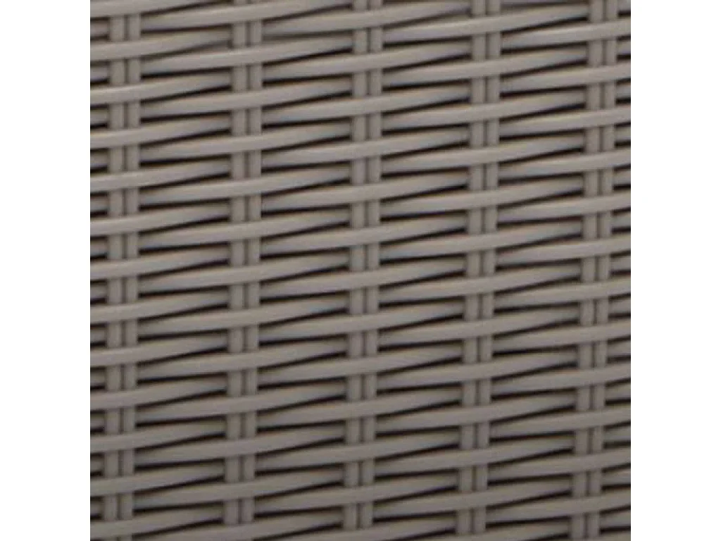 Chaise de salle à manger de jardin Trenton Cappuccino 226454