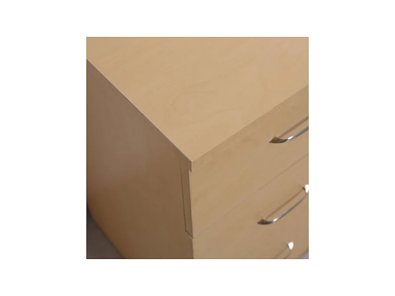 Bureau informatique STANFORD bois clair