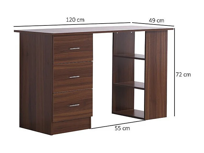 Bureau informatique RICARDO brun