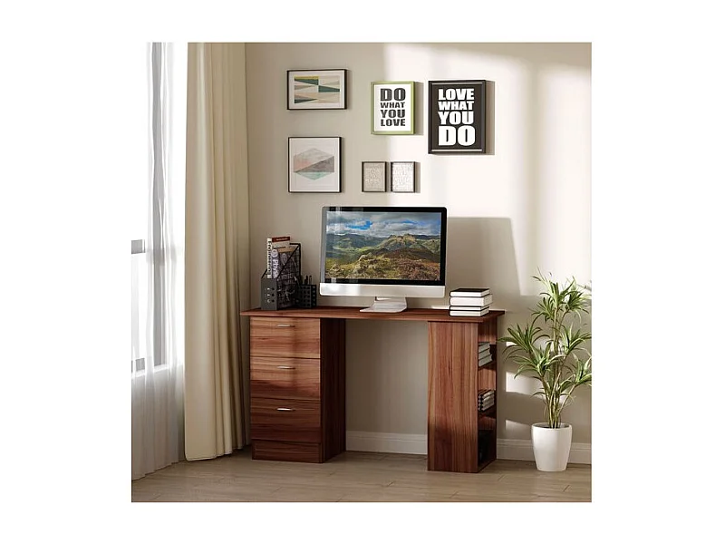 Bureau informatique RICARDO brun