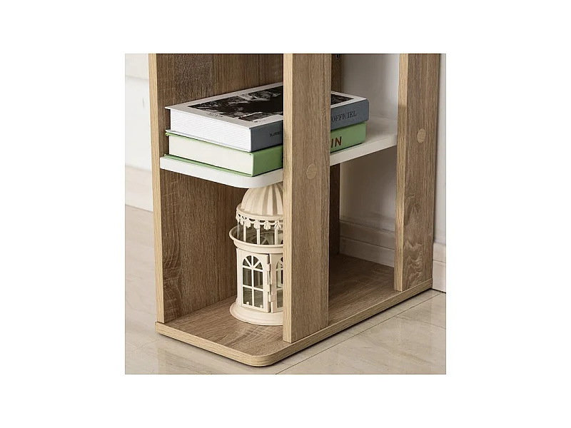 Bureau informatique BILL bois et blanc