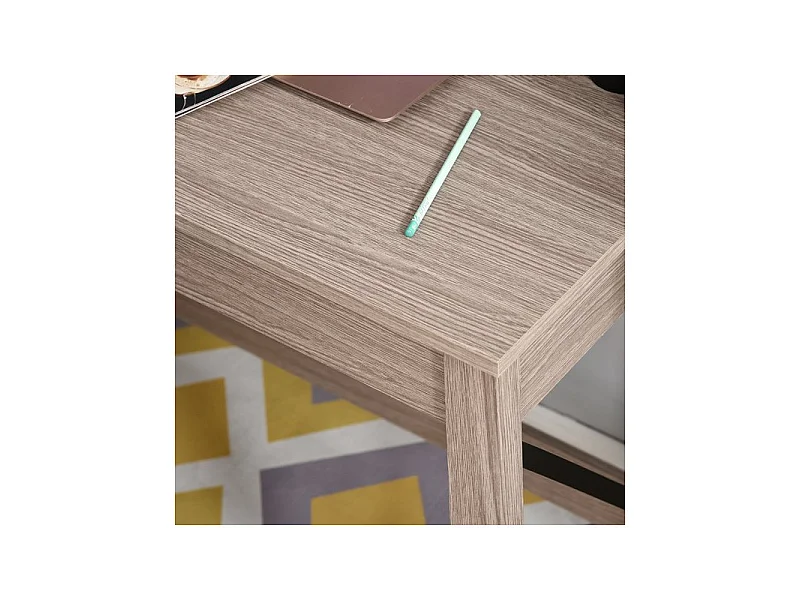 Bureau bibliothèque CHIARA brun