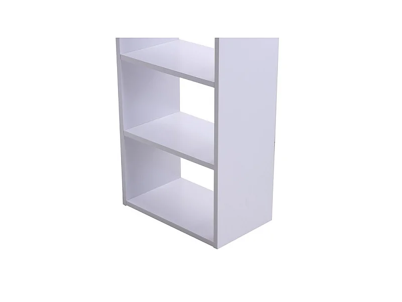 Bureau étagère JONATHAN blanc