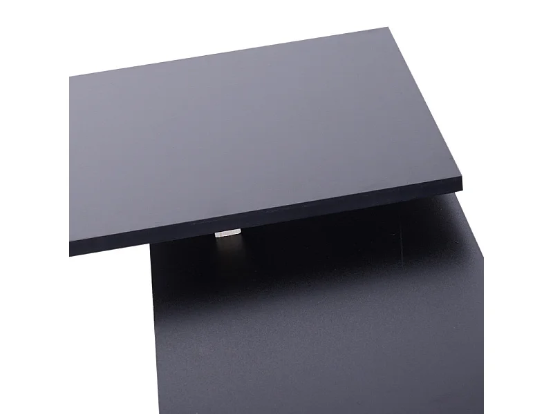 Bureau d'angle Noir en L