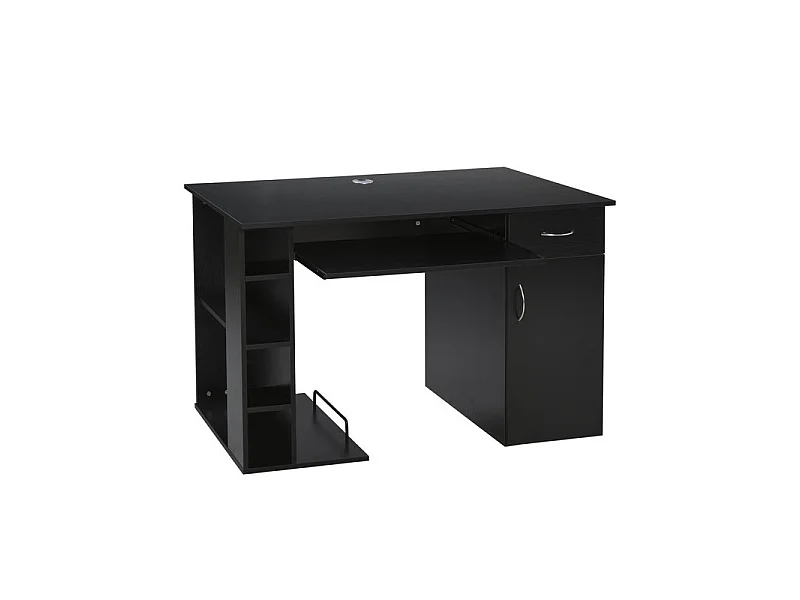 Bureau informatique STELLAR noir
