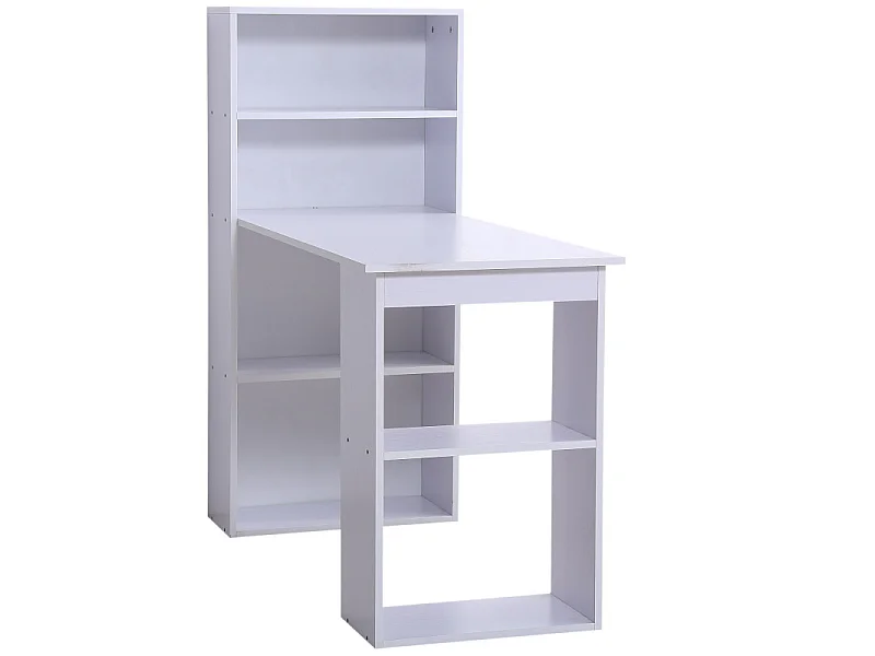 Bureau multi-rangement Elina blanc