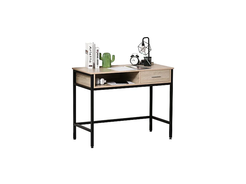 Bureau design HELLO Chêne clair