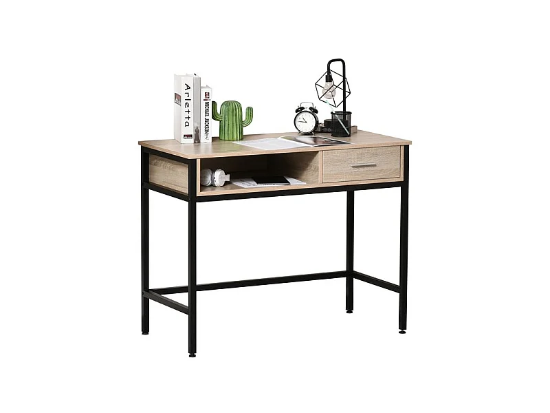 Bureau design HELLO Chêne clair