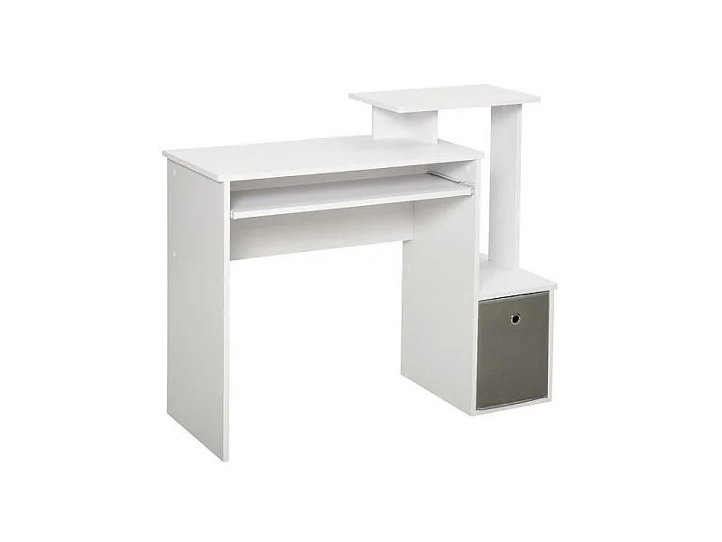 Bureau informatique CASTA blanc