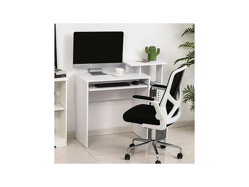 Bureau informatique CASTA blanc