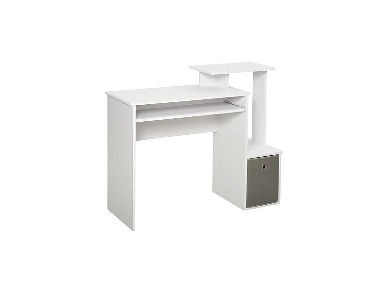 Bureau informatique CASTA blanc