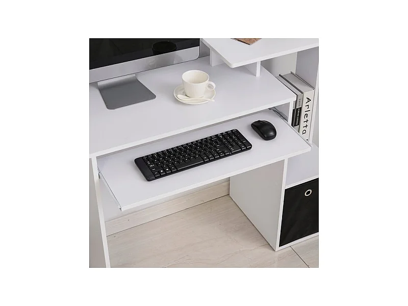 Bureau informatique ELIOTT blanc