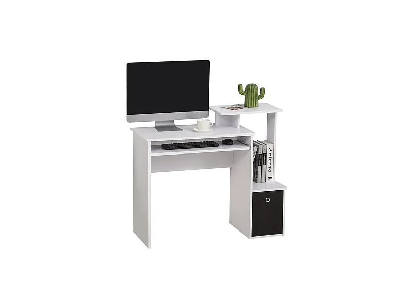 Bureau informatique ELIOTT blanc