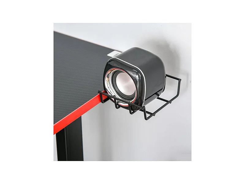 Bureau Gaming YAZZ noir et rouge