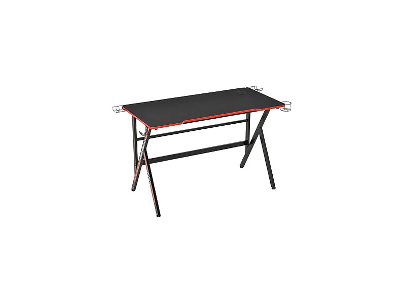 Bureau Gaming YAZZ noir et rouge