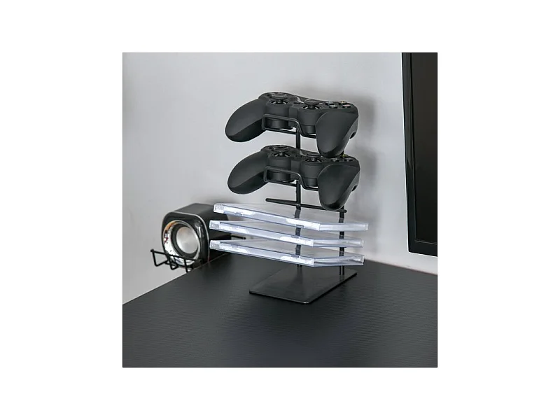 Bureau Gaming YAZZ noir et rouge