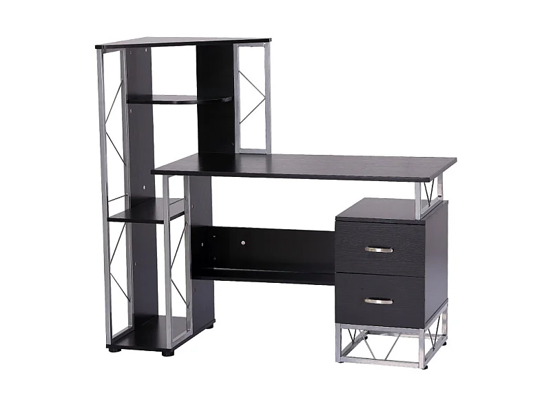 Bureau informatique Edwynn noir