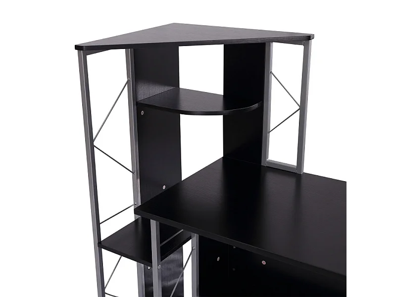 Bureau informatique Edwynn noir