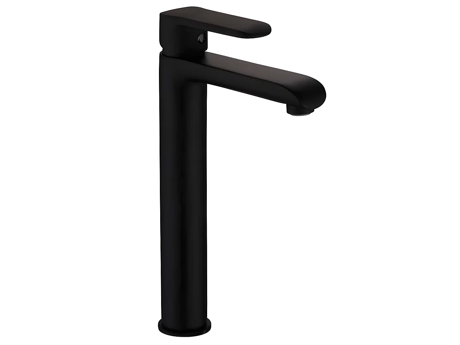 Robinet Salle De Bain Mitigeur Lavabo Haut Noir Monocommande