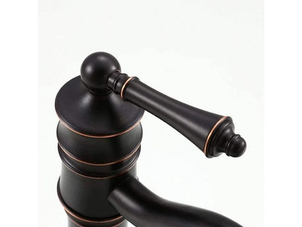 Wastafelkraan Rea Vintage High Black