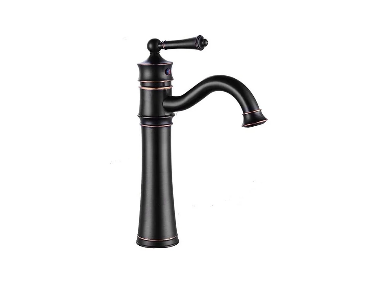 Robinet De Lavabo Rea Vintage High Black