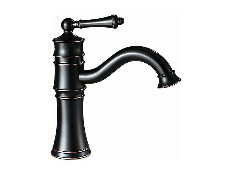 Robinet De Lavabo Rea Vintage Low Black