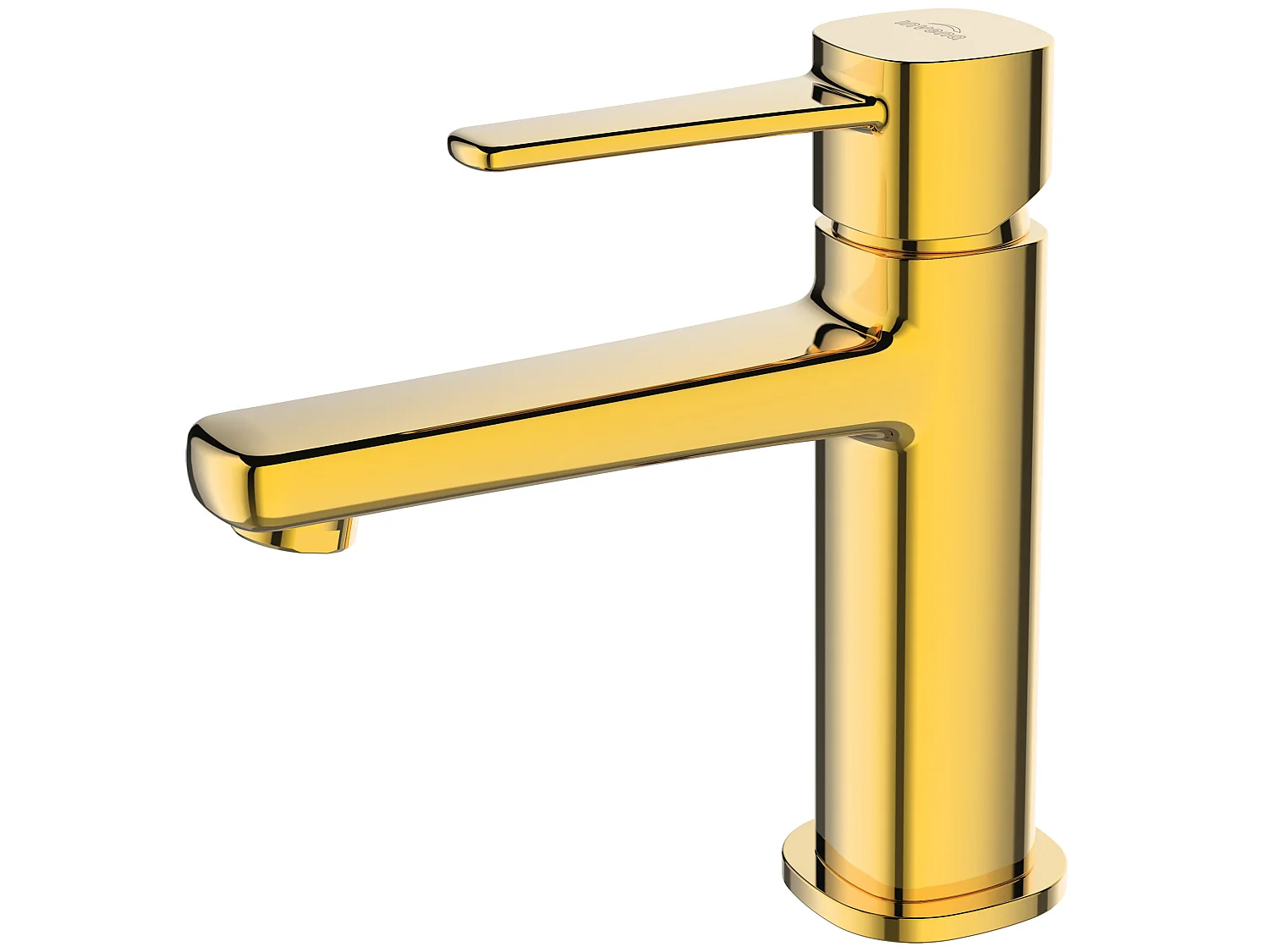 Grifo Lavabo Oro Monomando Glamour