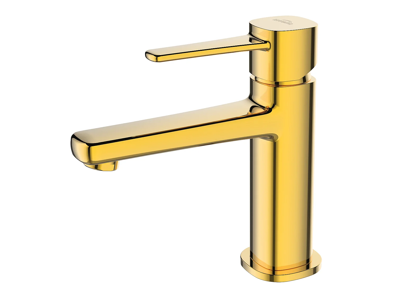 Waschtischarmatur Gold Einhebelmischer Glamour