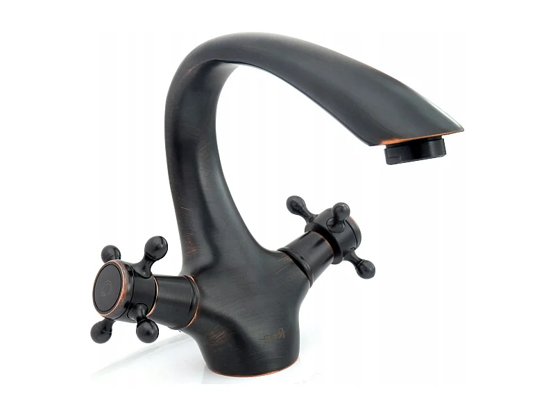 Robinet De Lavabo Rea Retro Low Black