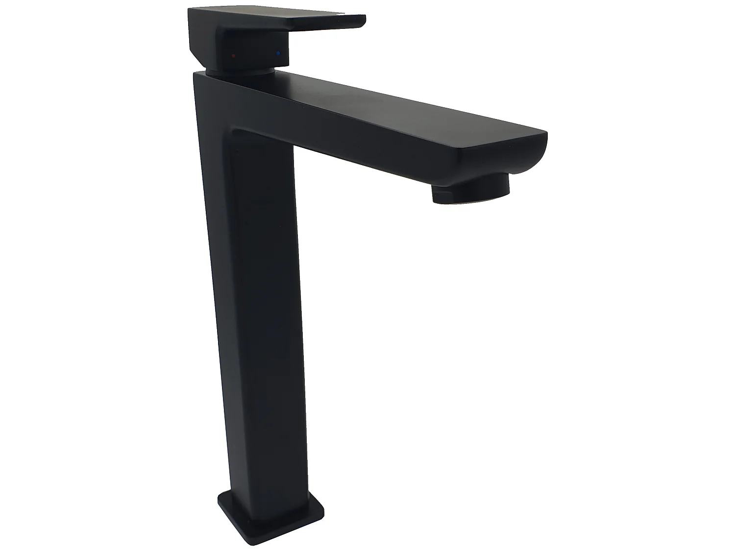 Robinet Salle De Bain Mitigeur Lavabo Haut Noir Monocommande Parma