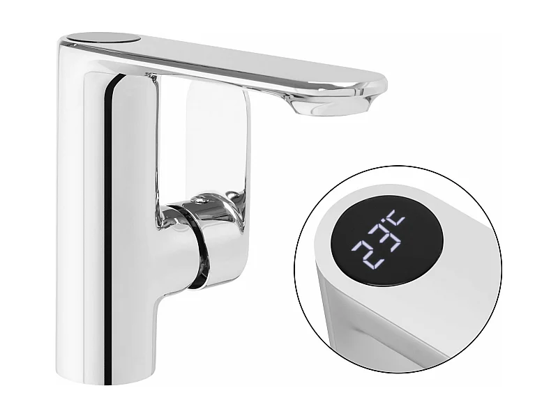 Robinet De Lavabo Rea Js-D001 Mils Low Chrome
