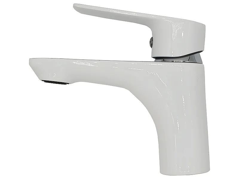 Grifo Lavabo Blanco Monomando Dokos