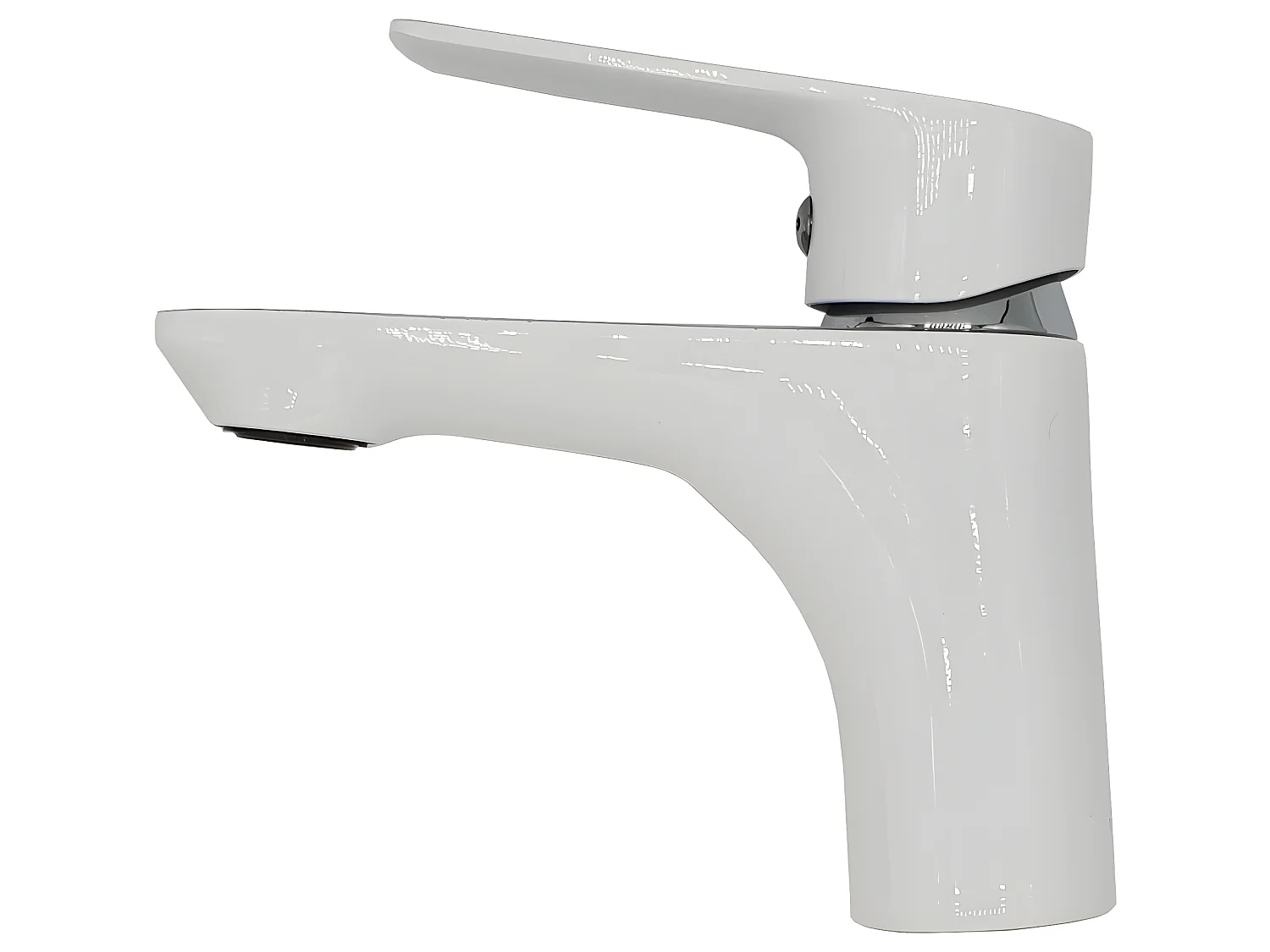 Grifo Lavabo Blanco Monomando Dokos