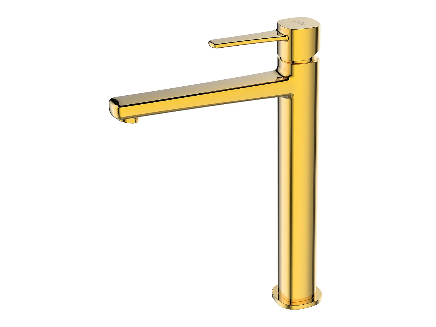 Waschtischarmatur Gold Groß Einhebelmischer Glamour