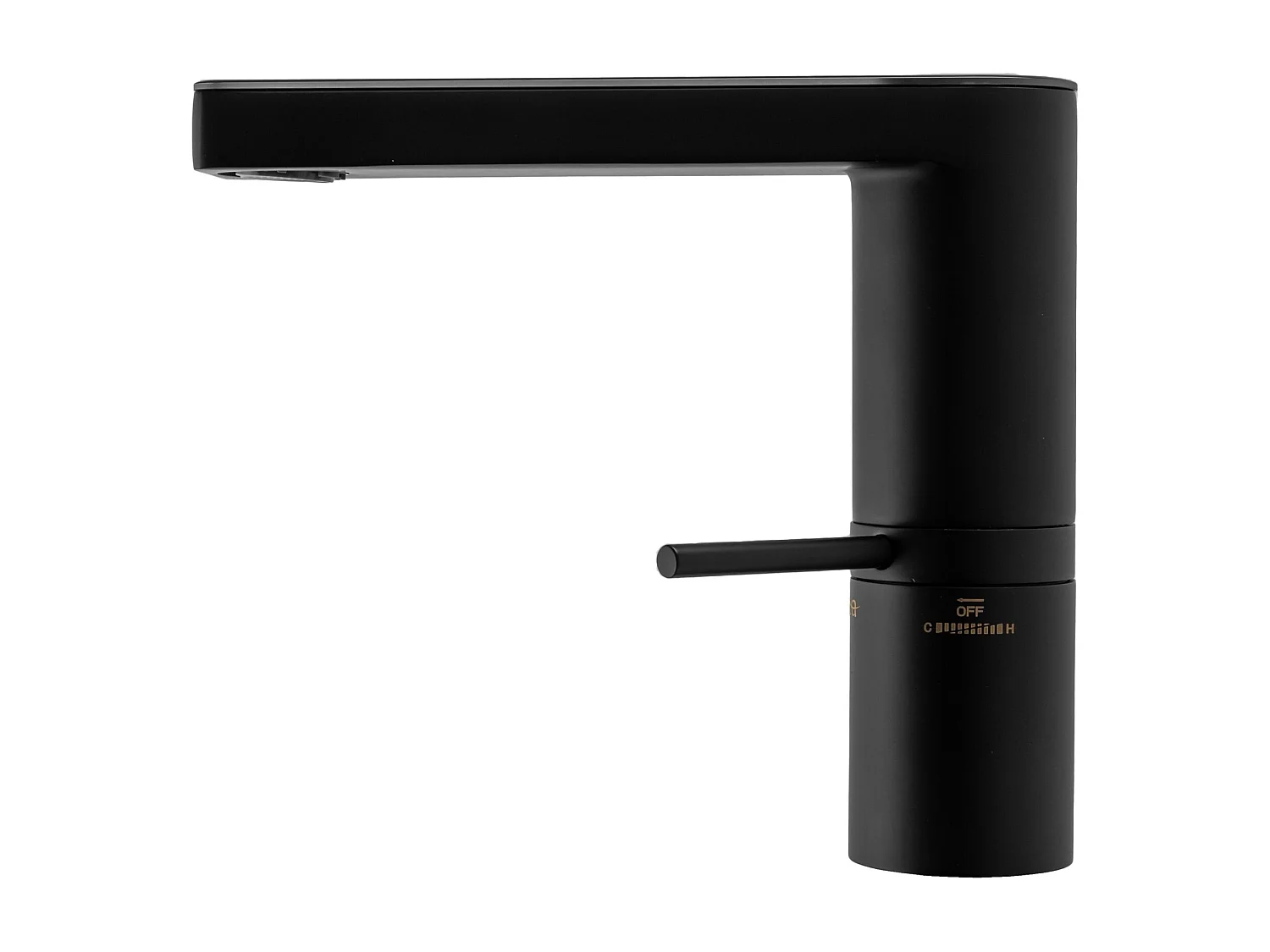 Wastafelkraan Rea Amar Low Black