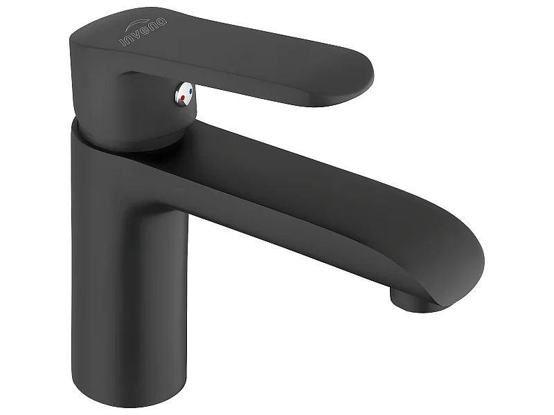 Grifo Lavabo Negro Monomando