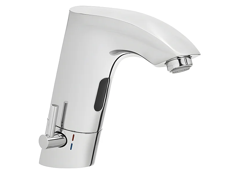 Robinet Salle De Bain Mitigeur Lavabo Chrome Sans Contact