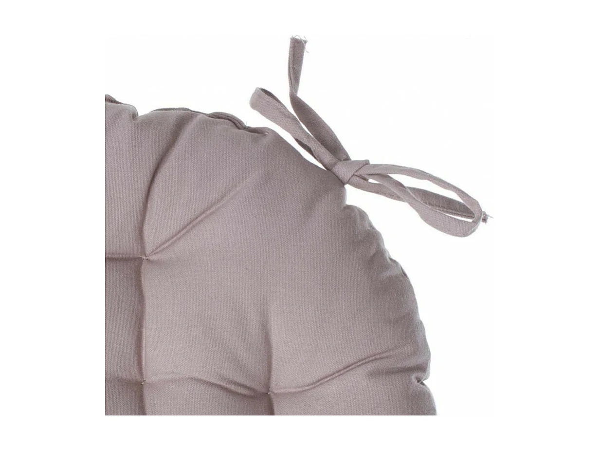 Galette de Chaise Ronde "Leana" 38cm Lin