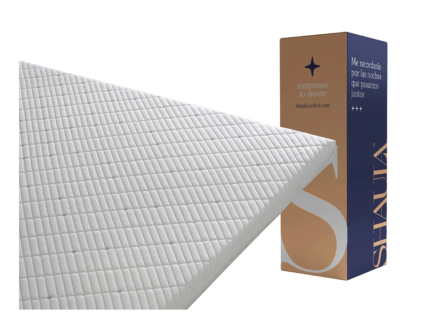 Topper 80x190 PREMIUM Höhe 5cm | 100 % viskoelastischer Kern | Aus der Deckung