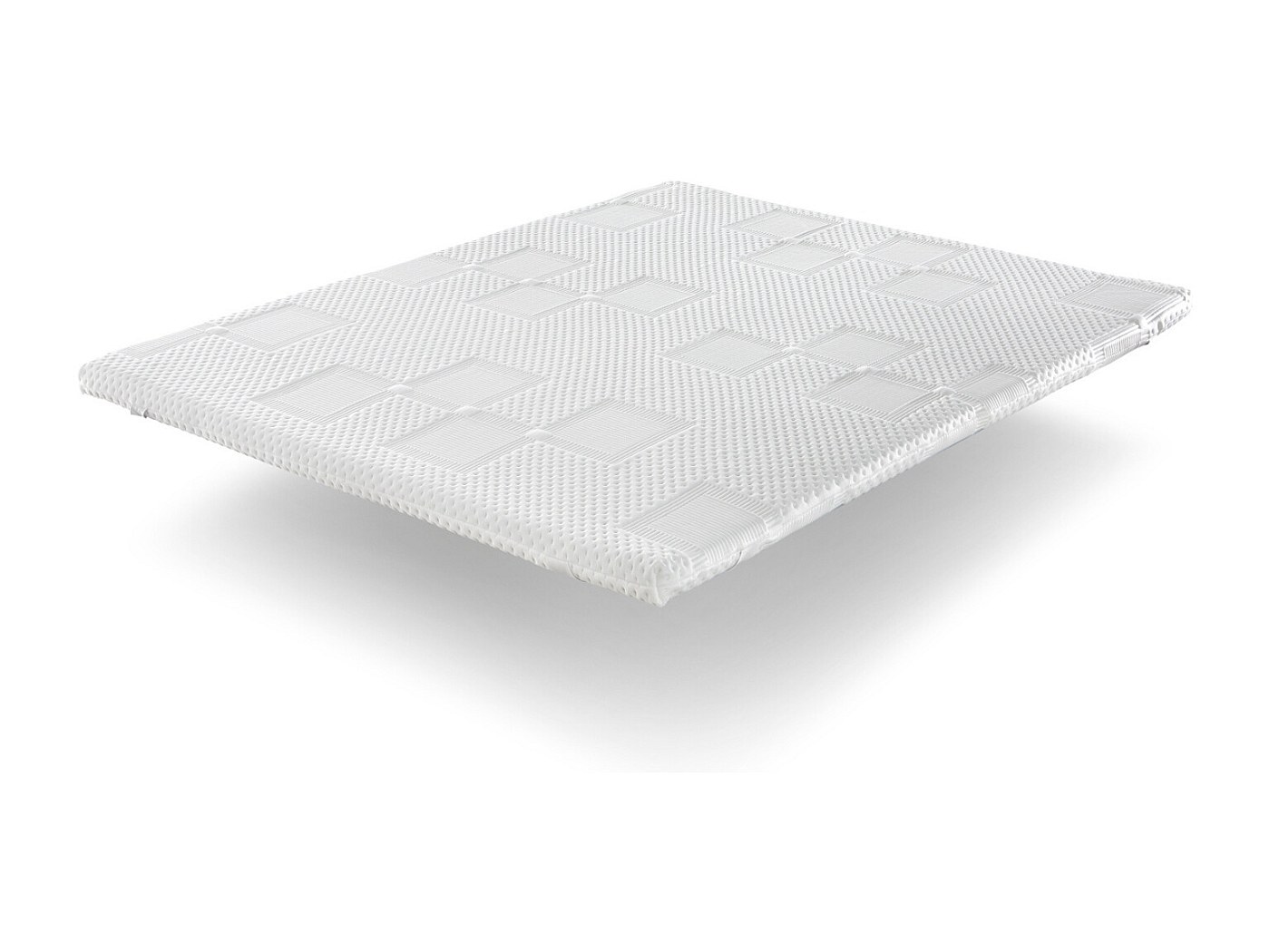 Coprimaterasso Rigido In Schiuma Ad Alta Densità 7,6 Cm - Per Letto Matrimoniale XL, Certificato CertiPUR-US, Traspirante, Sollievo Pressione