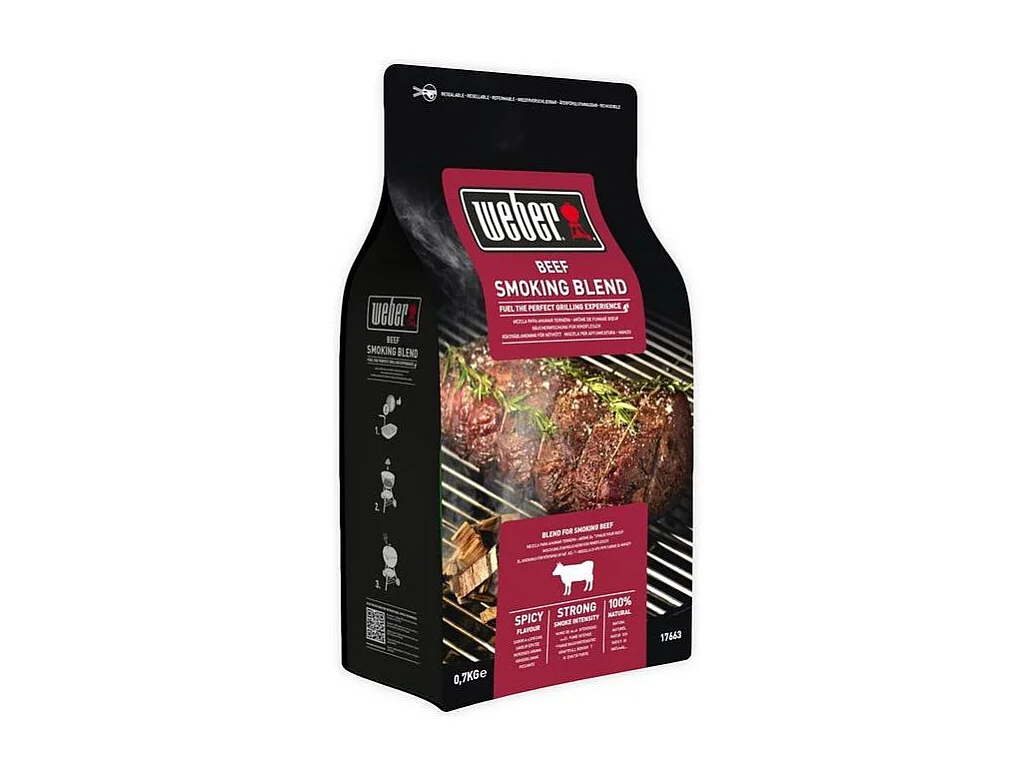 Accessoire barbecue et plancha Weber BOIS DE FUMAGE BOEUF Mélange de copeaux 17663