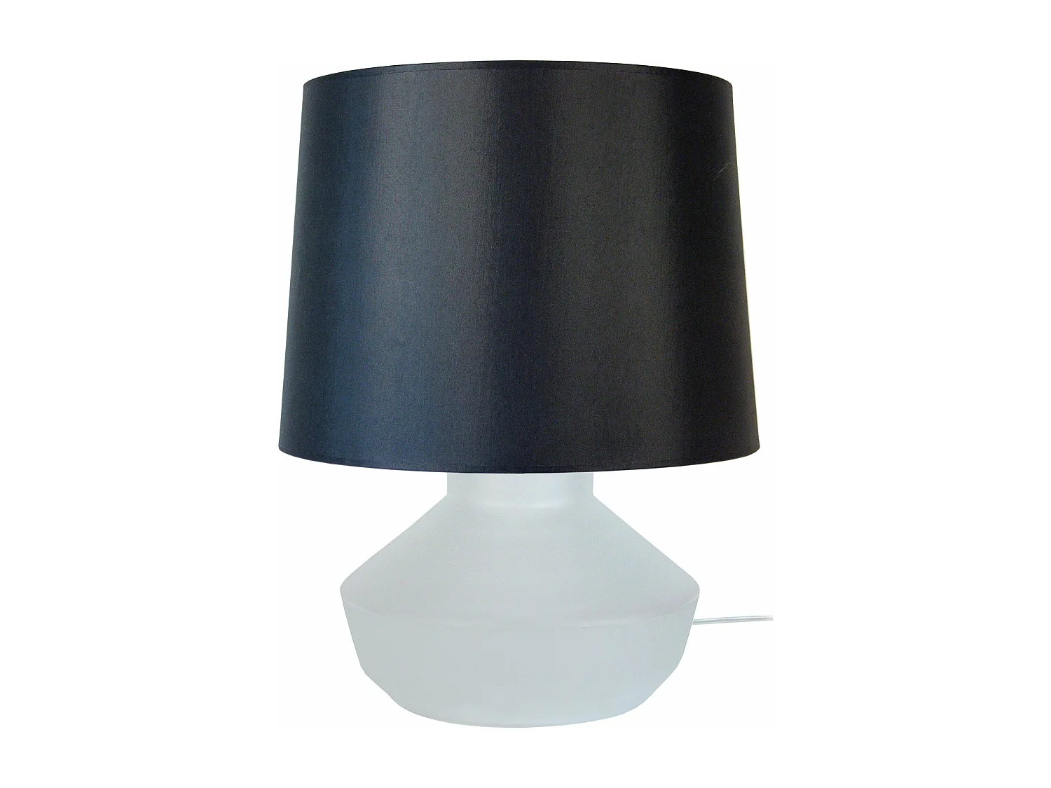 Candeeiro de sala TOSEL KONE V tecido cônico roxo D35 x  H52  cm